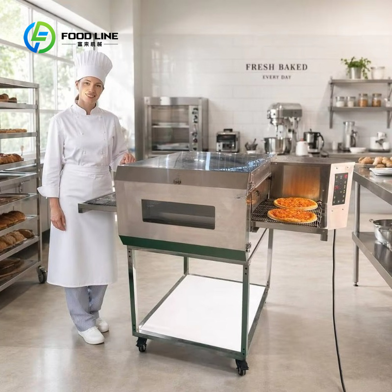 Pizza Conveyor Oven - Индивидуальная высокопроизводительная роскошная 18-дюймовая электрическая конвейерная