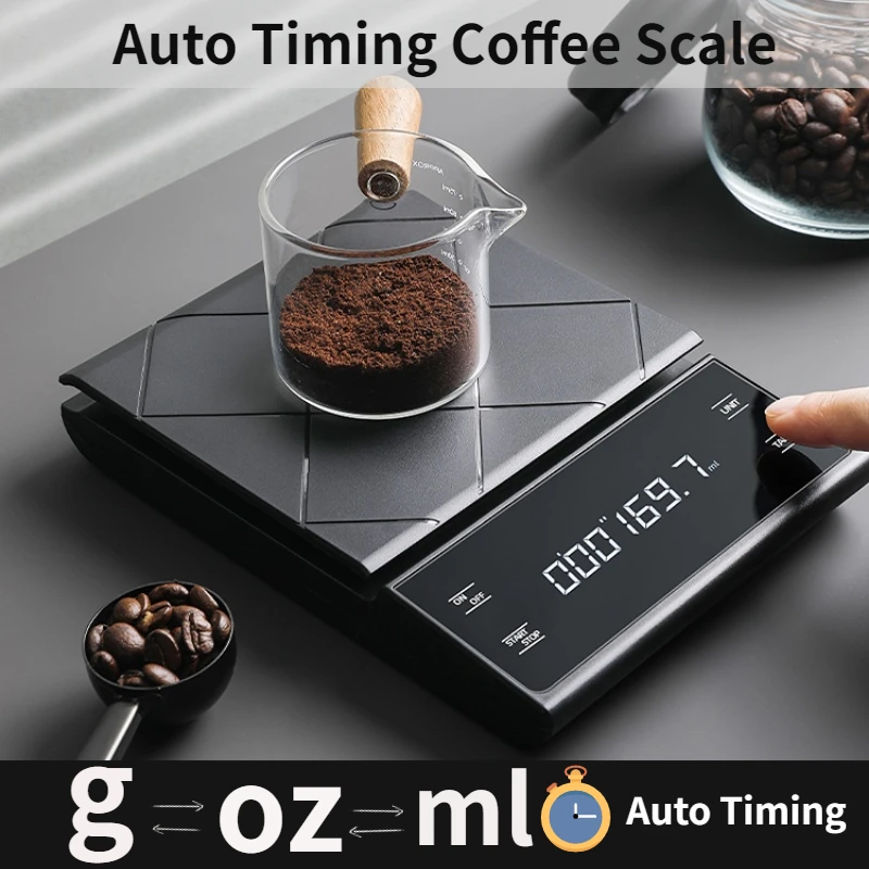 Commercial Kitchen Timer - Кухонные весы для кофе с зарядкой
