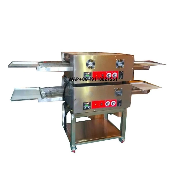 Pizza Conveyor Oven - Двухуровневая газовая конвекционная печь для пиццы/конвейерная