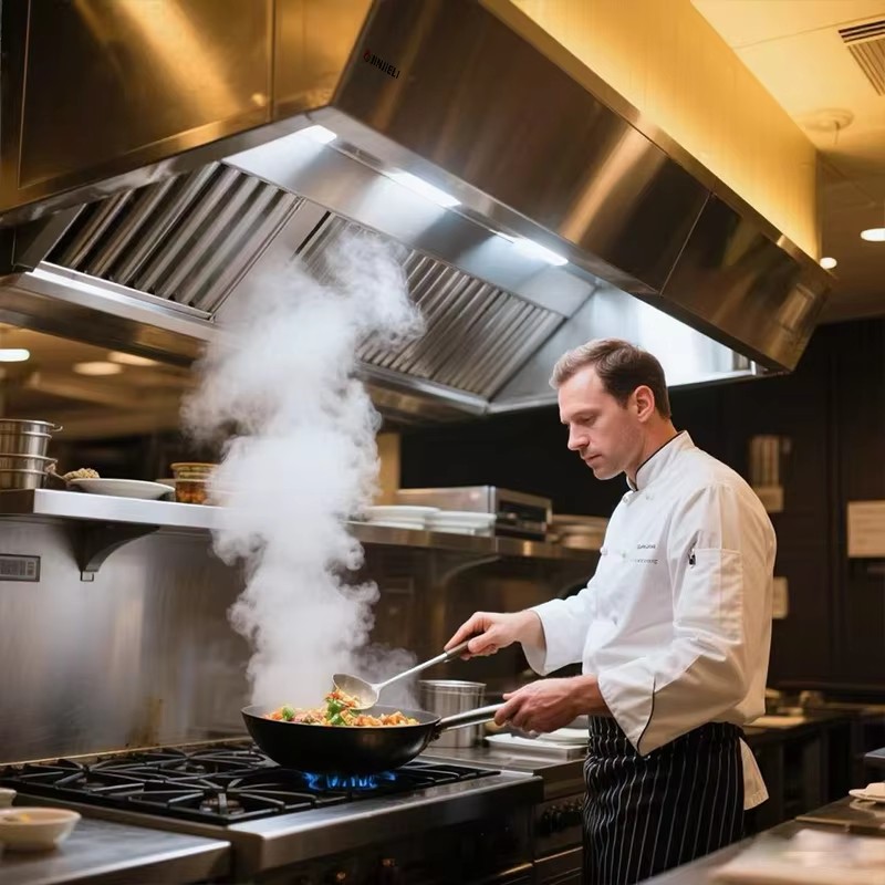 Commercial Kitchen Exhaust Cleaning - Легкоочищаемая коммерческая вытяжка из нержавеющей стали