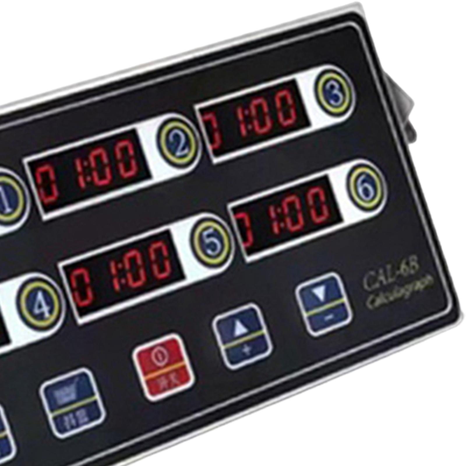 Многоканальный светодиодный ку – обзор и цена Commercial Kitchen Timer