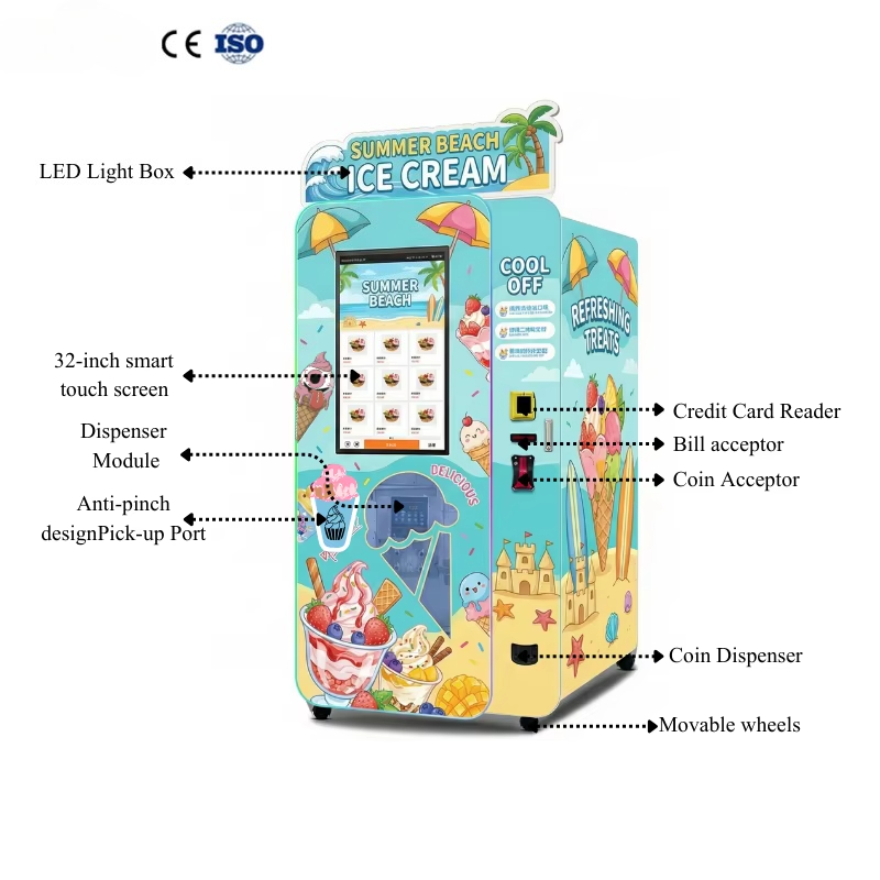 Автоматический диспенсер для м – обзор и цена Soft Serve Ice Cream Machine