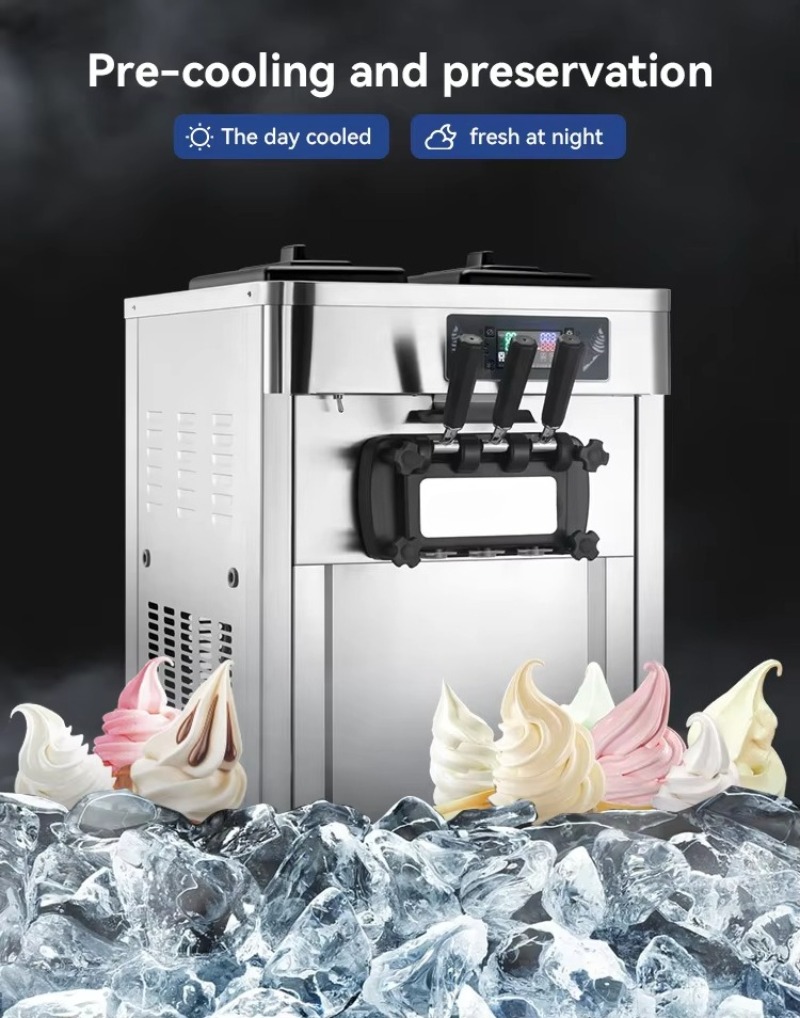 Профессиональная коммерческая  – обзор и цена Soft Serve Ice Cream Machine