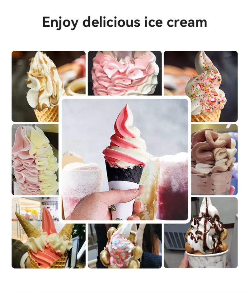 Профессиональная коммерческая  – обзор и цена Soft Serve Ice Cream Machine