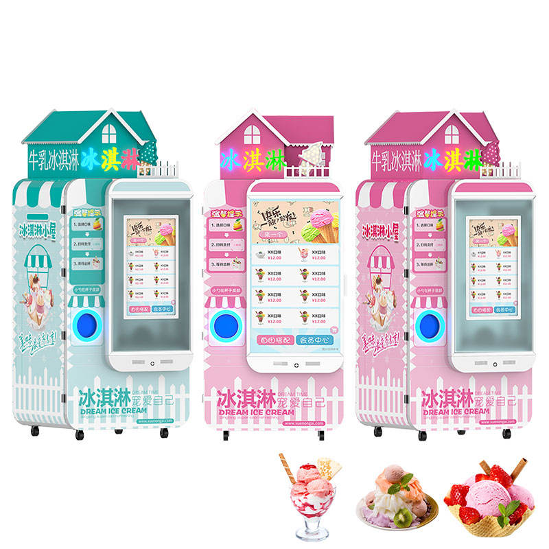 Автоматический аппарат для при – обзор и цена Soft Serve Ice Cream Machine