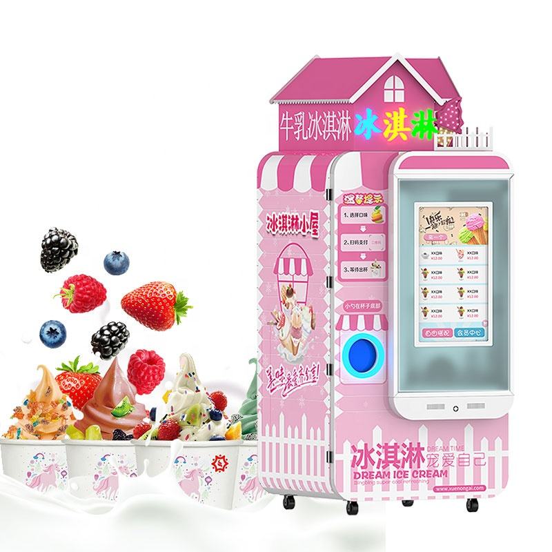 Автоматический аппарат для при – обзор и цена Soft Serve Ice Cream Machine