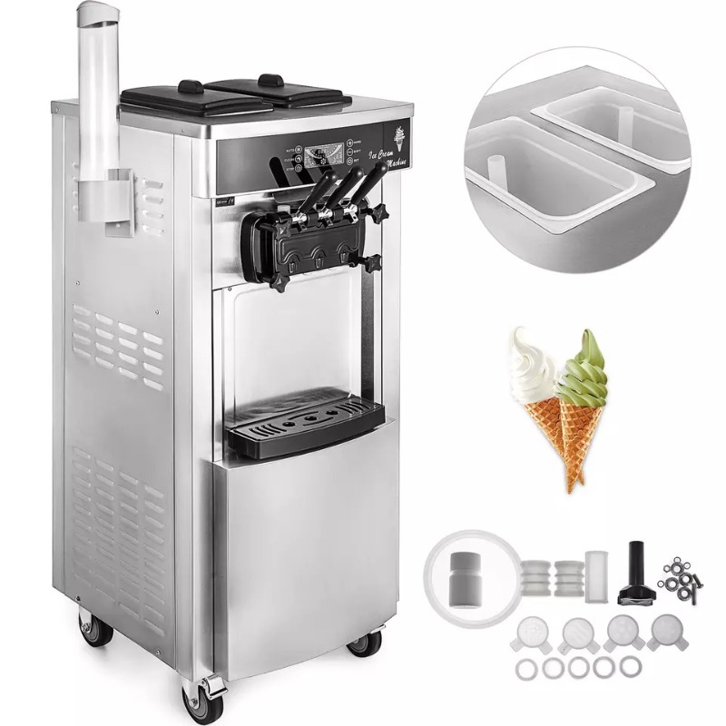 Напольная коммерческая машина  – обзор и цена Soft Serve Ice Cream Machine
