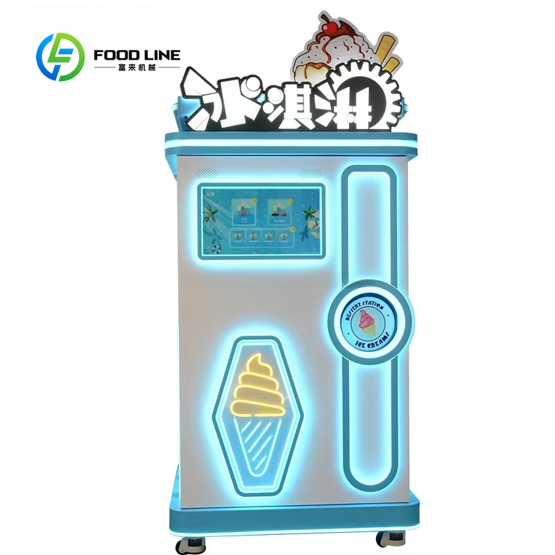 Автоматический аппарат для про – обзор и цена Soft Serve Ice Cream Machine