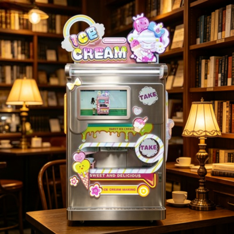 Профессиональная машина для пр – обзор и цена Soft Serve Ice Cream Machine