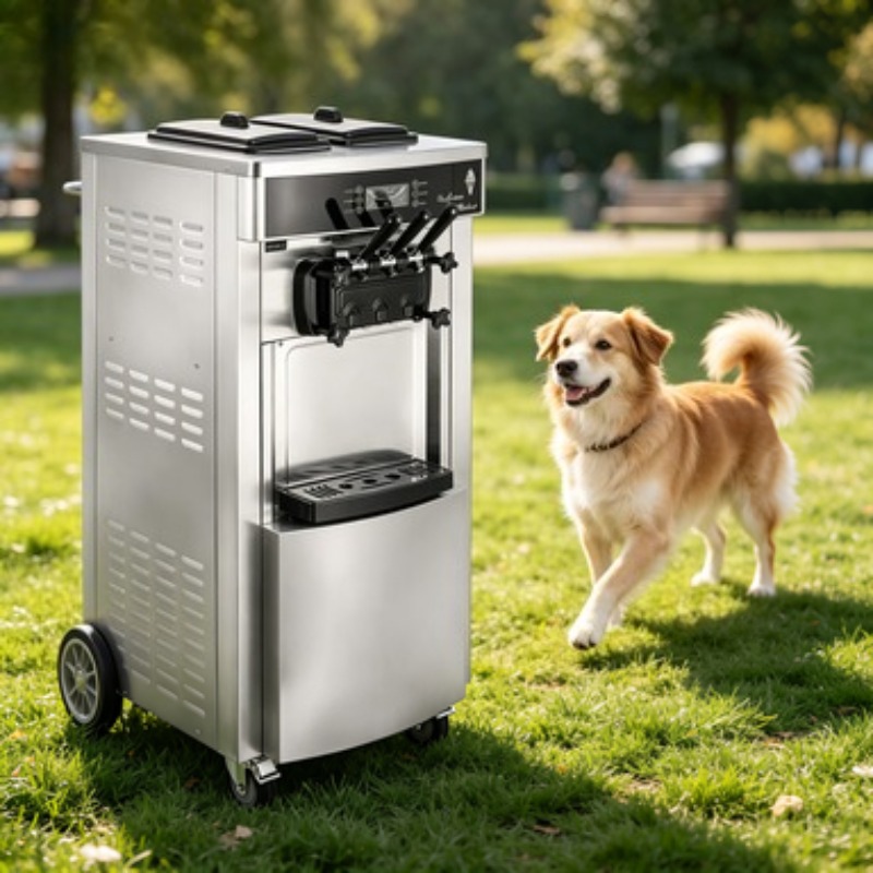 Профессиональная машина для пр – обзор и цена Soft Serve Ice Cream Machine