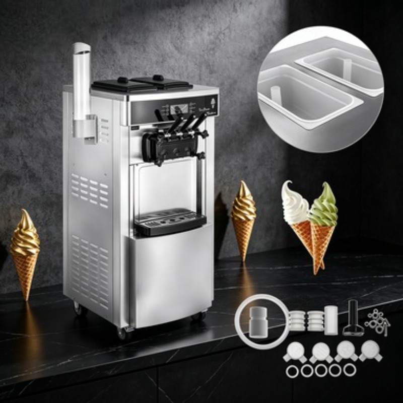 Профессиональная машина для пр – обзор и цена Soft Serve Ice Cream Machine