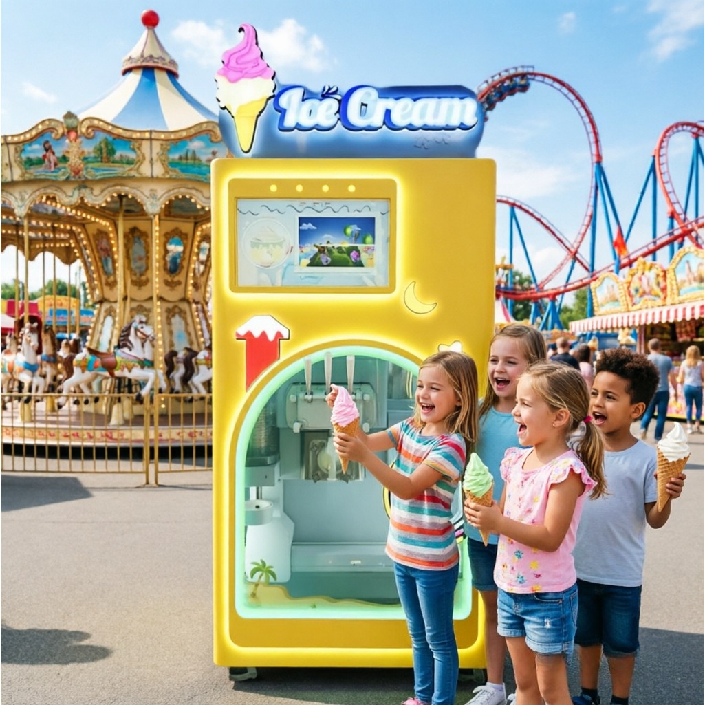 Маркетинговый хит: Роботизиров – обзор и цена Soft Serve Ice Cream Machine