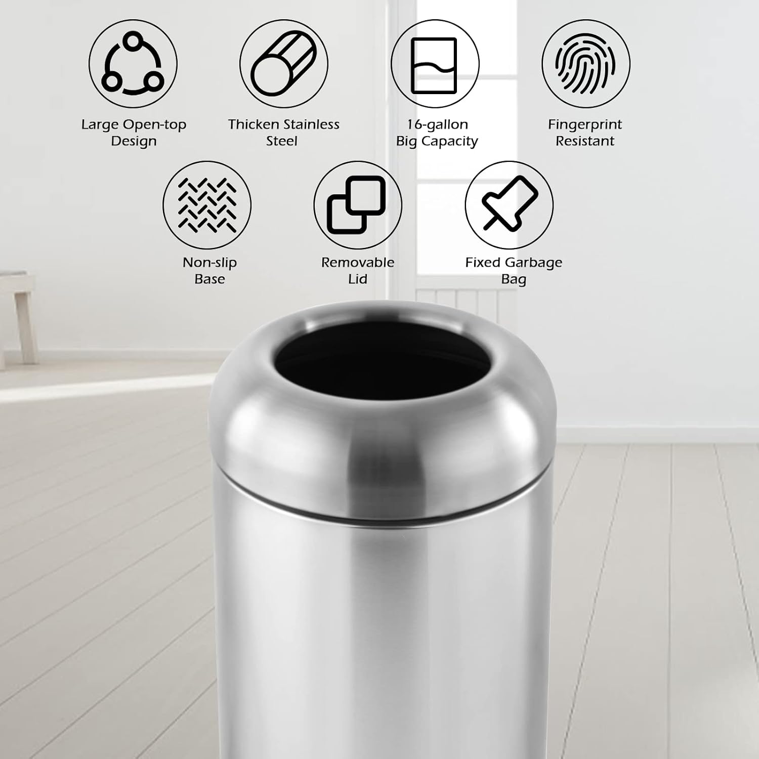 Большой мусорный бак из нержав – обзор и цена Commercial Kitchen Garbage Disposal
