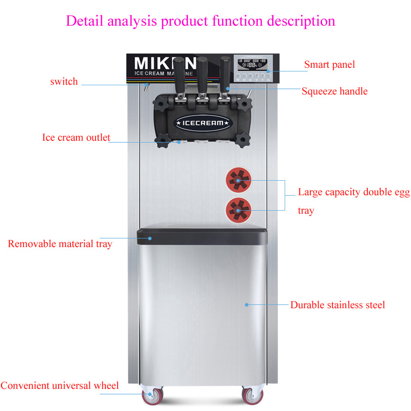 Автоматическая машина для приг – обзор и цена Soft Serve Ice Cream Machine
