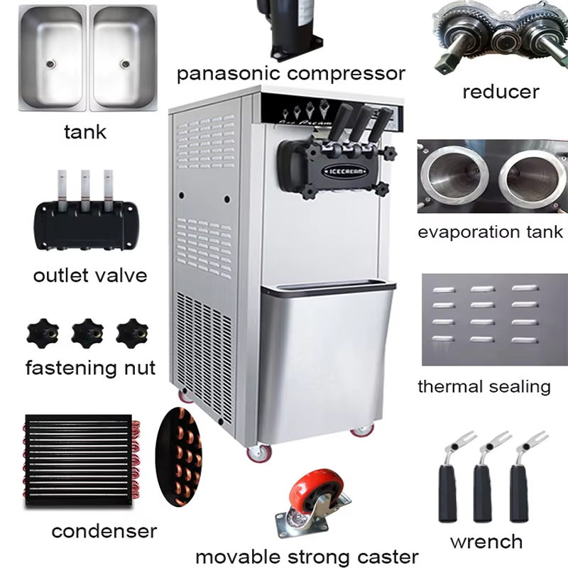 Автоматическая машина для приг – обзор и цена Soft Serve Ice Cream Machine