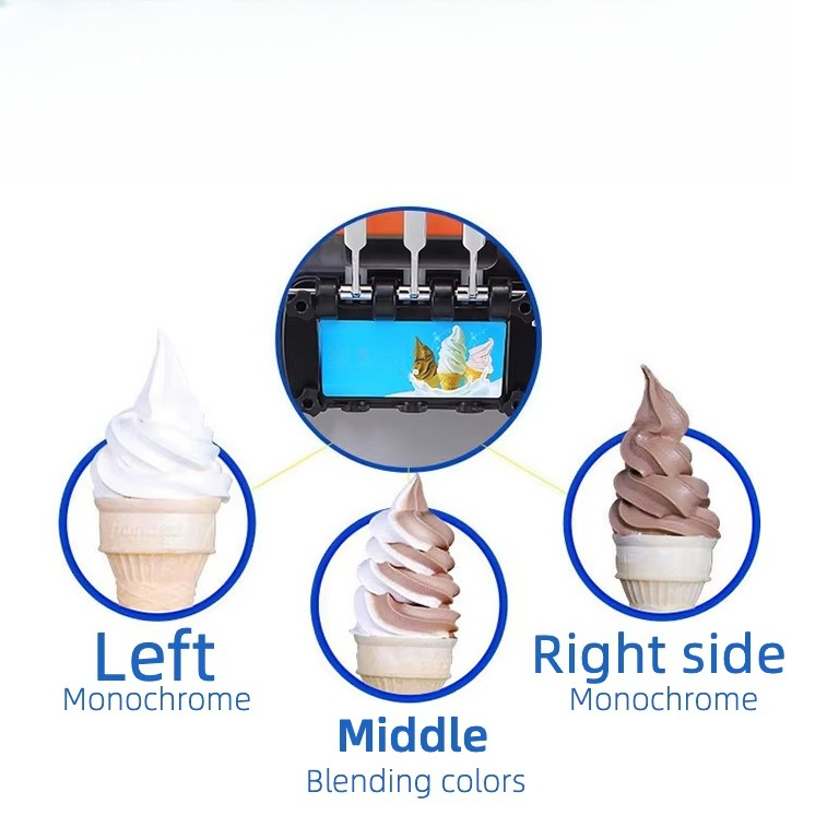 Полностью автоматическая комме – обзор и цена Soft Serve Ice Cream Machine