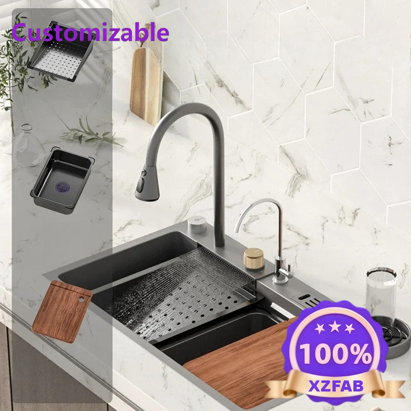Кухонная мойка из нержавеющей  – обзор и цена Commercial Quality Kitchen Faucet