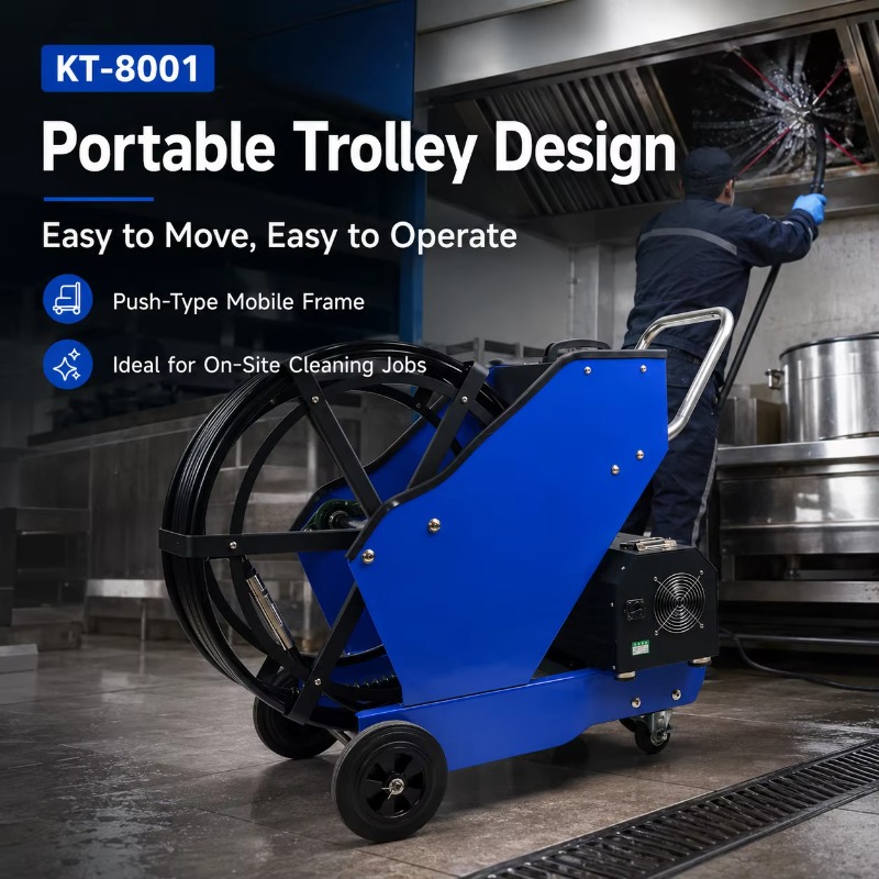 KT-8001 Коммерческое оборудова – обзор и цена Commercial Kitchen Exhaust Cleaning