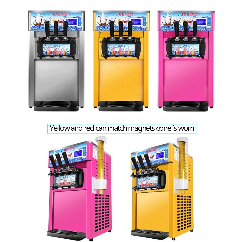 Аппарат для мягкого мороженого – обзор и цена Soft Serve Ice Cream Machine