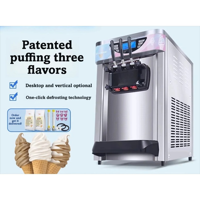 Коммерческая автоматическая ма – обзор и цена Soft Serve Ice Cream Machine